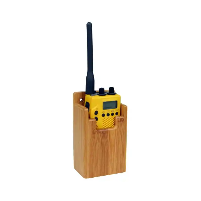 Support pour GPS ou VHF en bambou Pas Cher