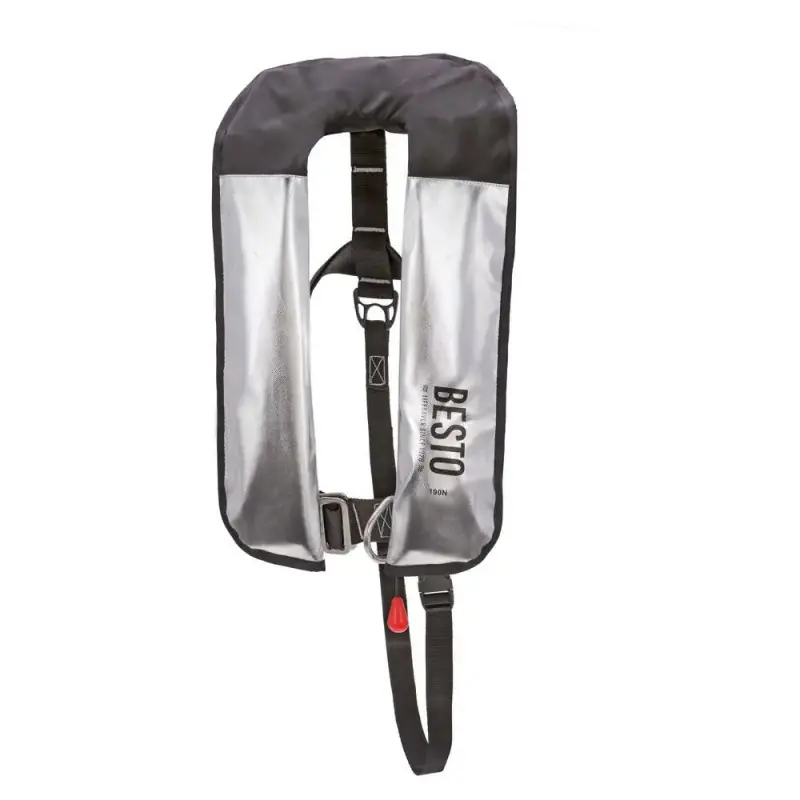 Gilet auto BESTO 190N avec harnais et sangle sous-cutale - Ignifugé pour Soudeur Commander Maintenant