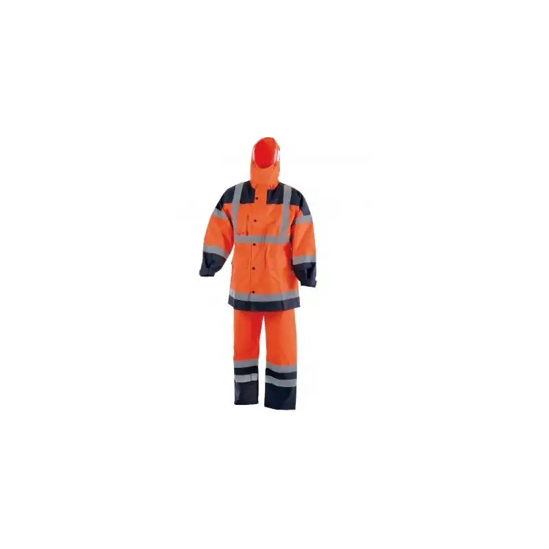 Prix Cassé Veste de pluie et pantalon haute visibilité