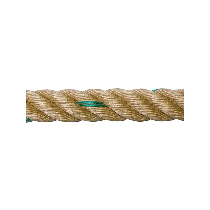 Affaire À Saisir Corde Polysteel beige 4 torons - Bobine avec 2 boucles 1M20