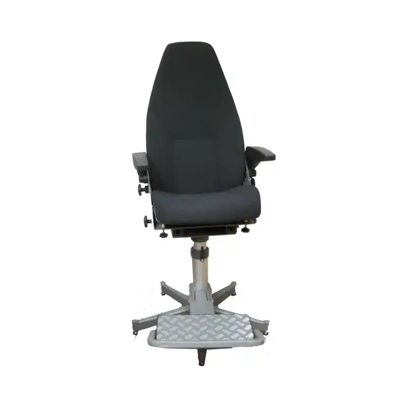 Siège de pilotage cuir noir NORSAP NS800 Expédition Rapide