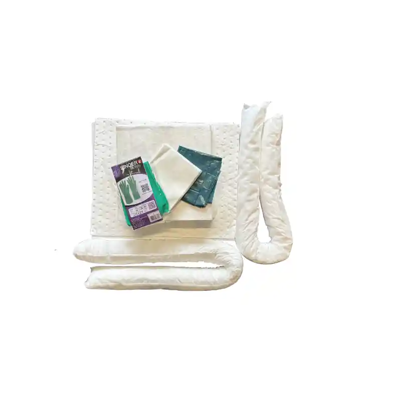Certifié Kit d‘intervention antipollution hydrocarbure 45 litres