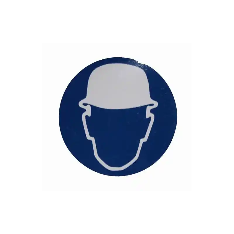 Autocollant port du casque obligatoire Promotion