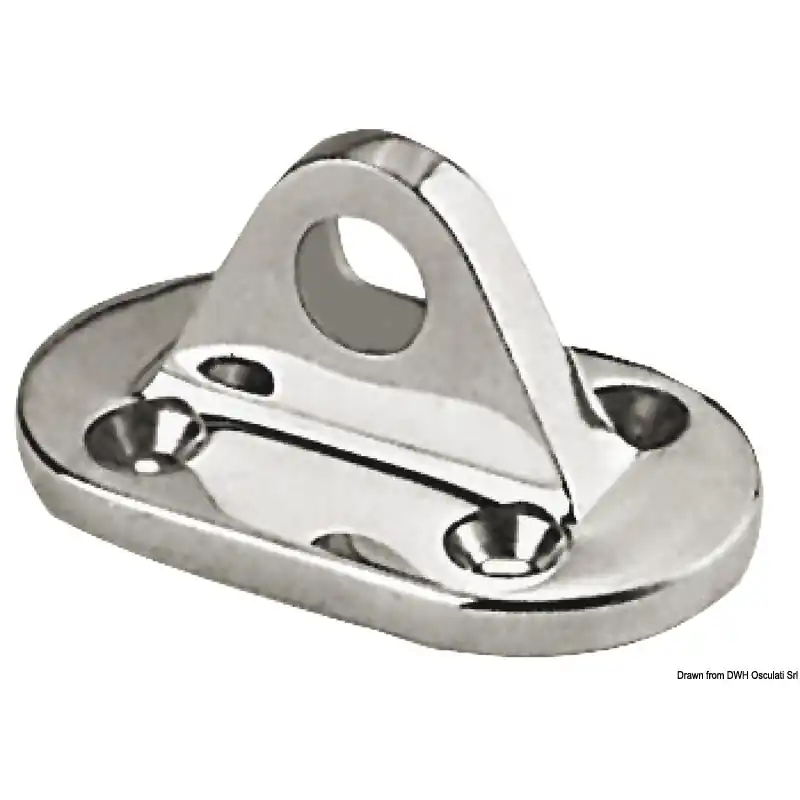 Populaire Pontet en Inox AISI 316 Poli Miroir - Fixation Haute Résistance