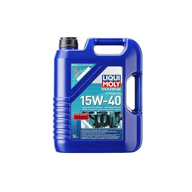 Huile Moteur Marine LIQUI MOLY 4T 15W-40 - Minérale Haute Qualité Authentique