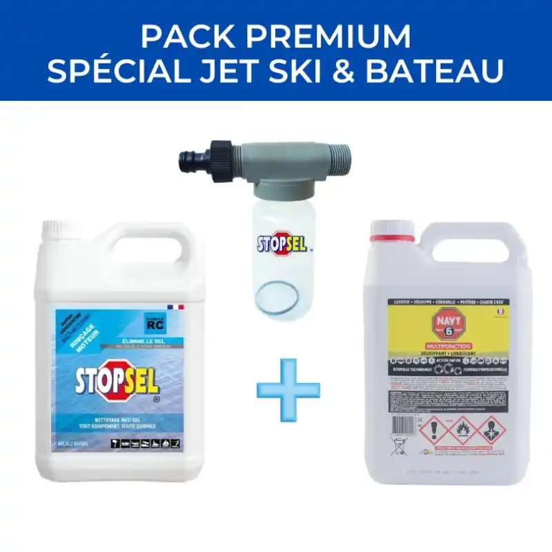 PACK PREMIUM spécial jet ski & bateau - STOPSEL Vente Directe