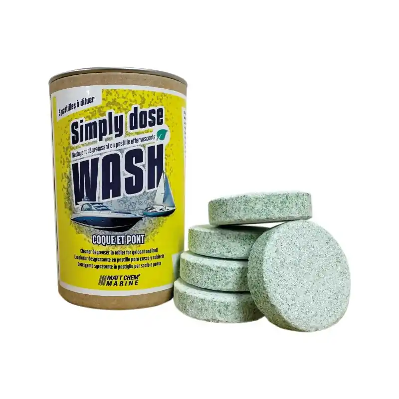 Commander Vite Simply WASH - Pastilles effervescentes nettoyant coques et ponts