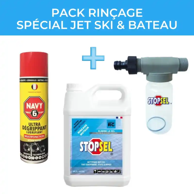 Meilleur Choix PACK RINÇAGE spécial jet ski & bateau - STOPSEL