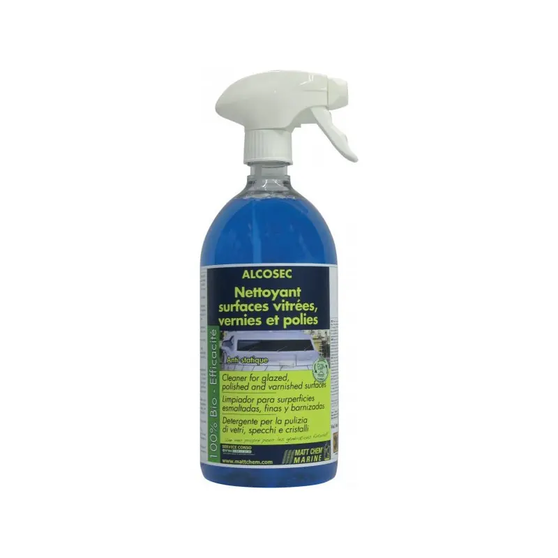 Réduction MATT CHEM - ALCOSEC Nettoyant vitres