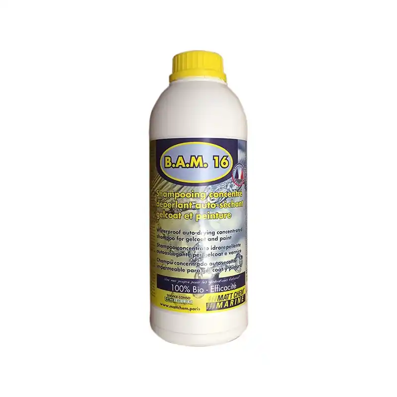 B.A.M. 16 Shampooing concentré déperlant auto-séchant Offre Exclusive