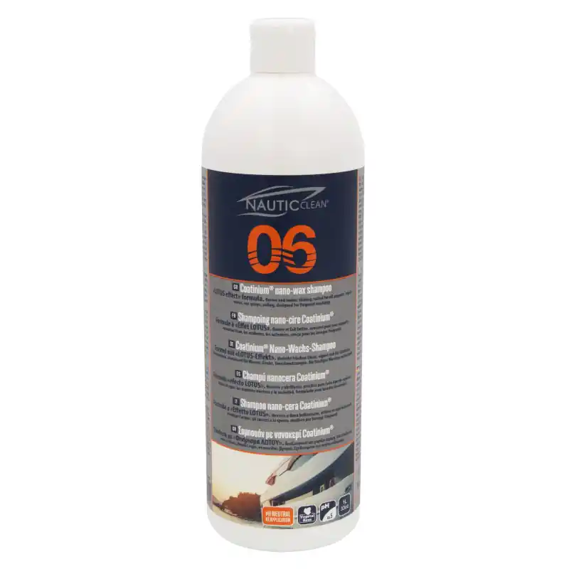Shampoing Nano-cire - NAUTIC CLEAN 06 Nouvelle Collection