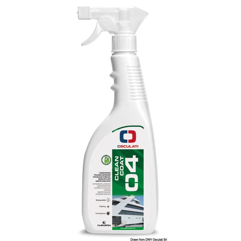 Cleancoat - détergent polissant pour surfaces en gelcoat Must-Have