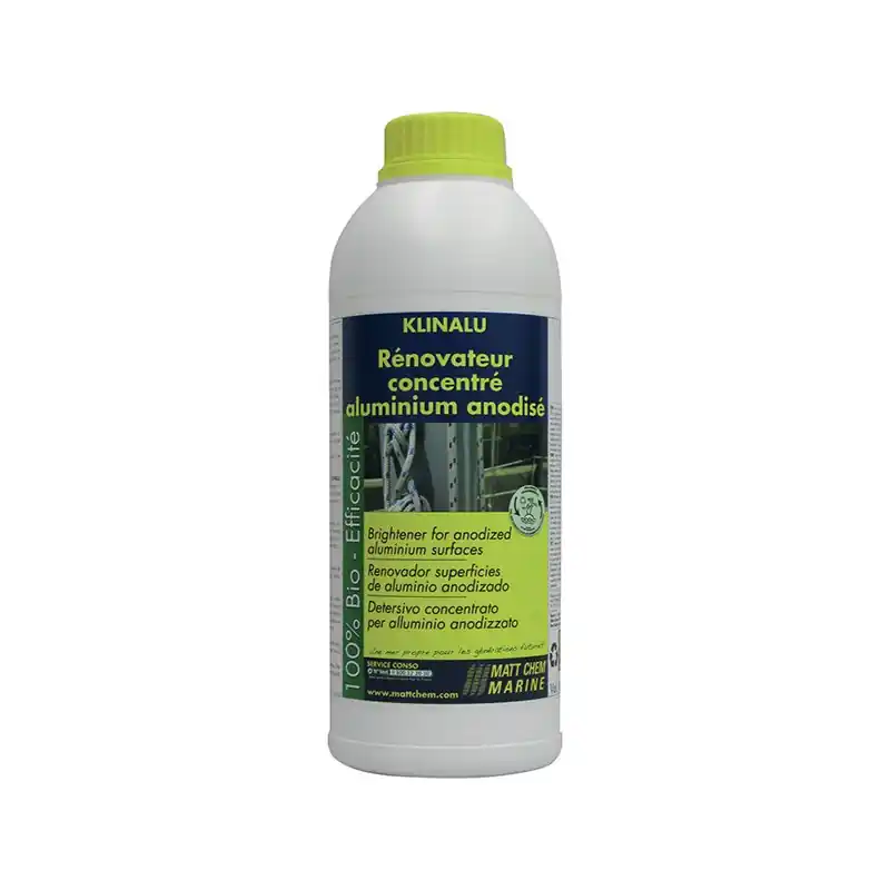 MATT CHEM - KLINALU - Nettoyant concentré aluminium anodisé Authentique