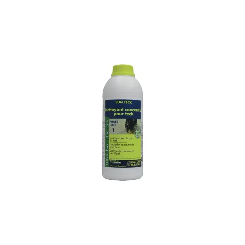 MATT CHEM - SUN TECK Nettoyant concentré teck et bois exotiques Seulement Aujourd'hui