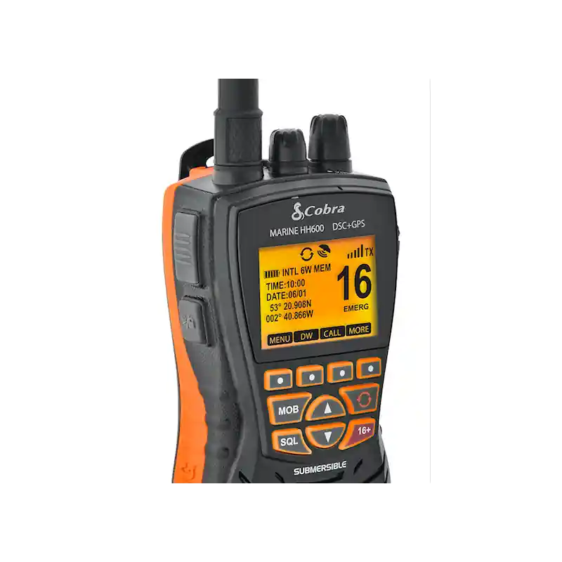 COBRA MARINE MR HH600 GPS BT EU VHF Solde