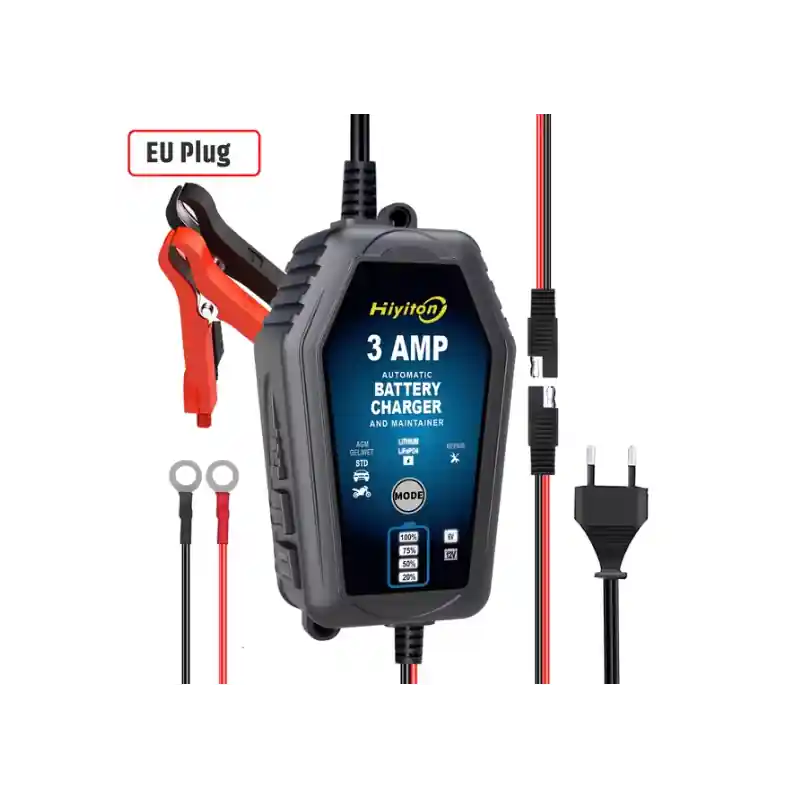 Chargeur batterie 6/12V - 3A Nouveauté