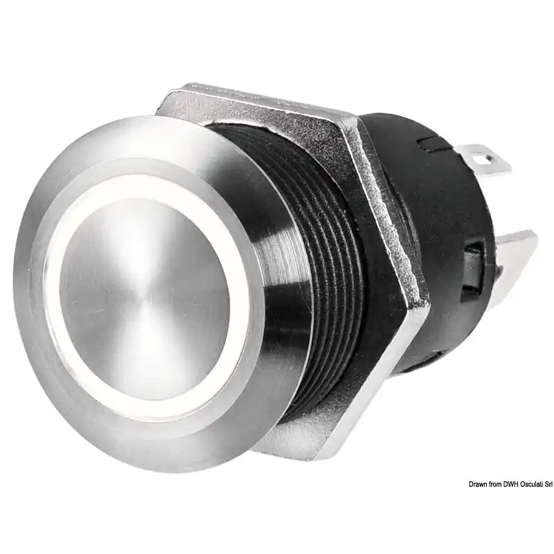 Interrupteur FLAT en inox Promotion