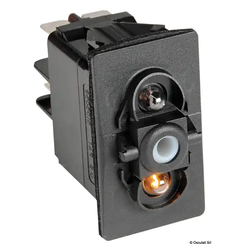 Interrupteur à bascule étanche Marina R II double LED Commander Vite