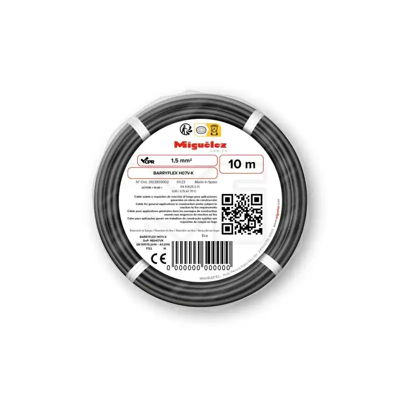 Super Prix Câble électrique H07V-K
