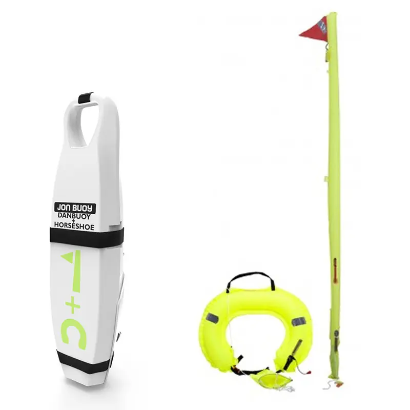 Livraison Express Pack perche IOR + bouée Fer à cheval gonflable + container - JON BUOY