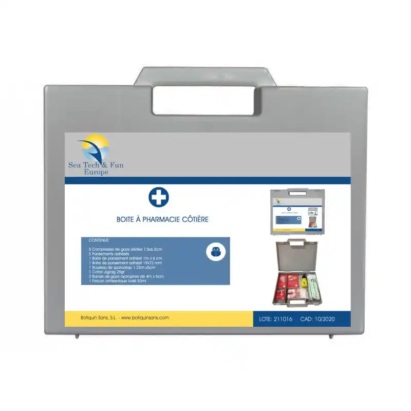 Retour Gratuit BOTIQUIN - PHARMACIE DE PREMIERS SECOURS COTIERE