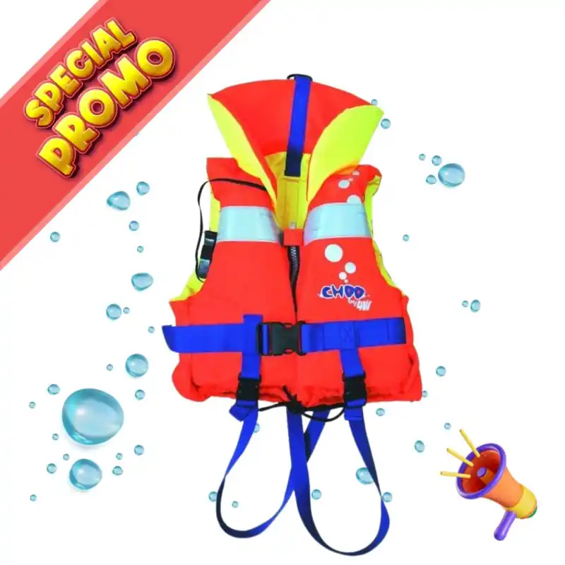 CHOO - Gilet pour enfant 5 à 40kg - 100N Certifié