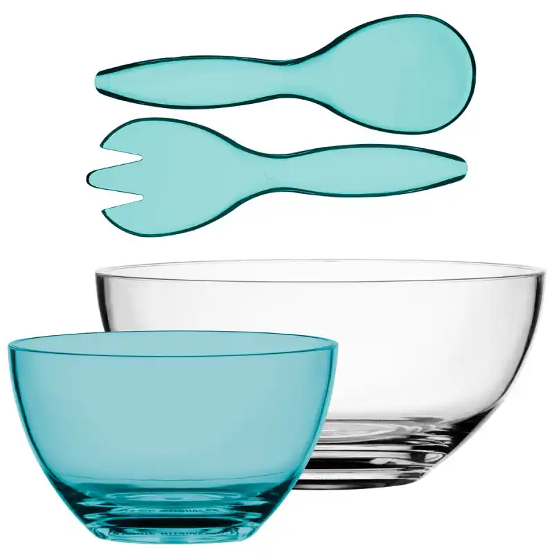 Nouvelle Collection Set Saladier 9 pièces Bahamas Turquoise - Marine Business