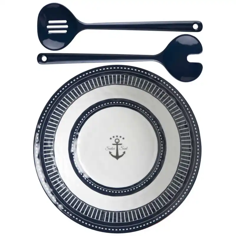 Saladier Sailor Soul avec couverts - Marine Business Offre Exclusive