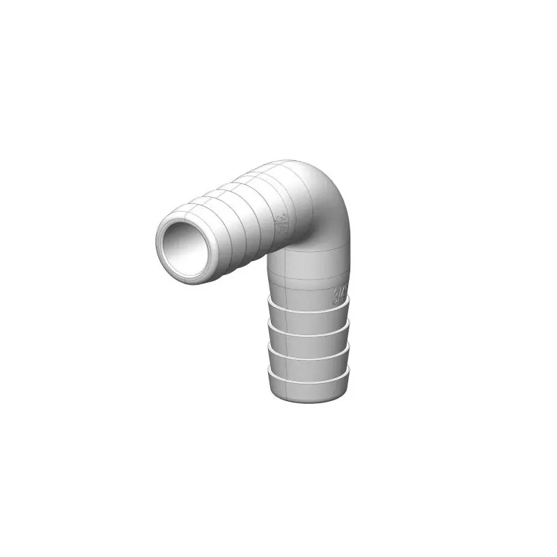 Top Vente Coude 90° MM - cannelé/cannelé - TRUDESIGN