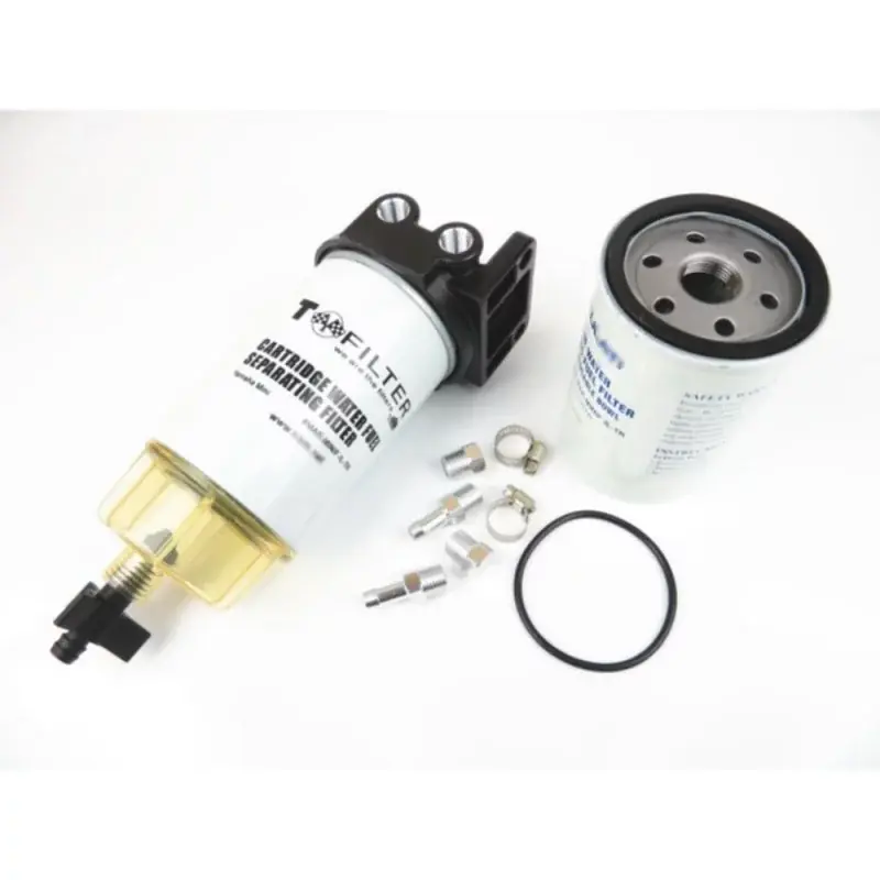 Filtre décanteur 200 l/h avec cartouche supplémentaire Usine Directe