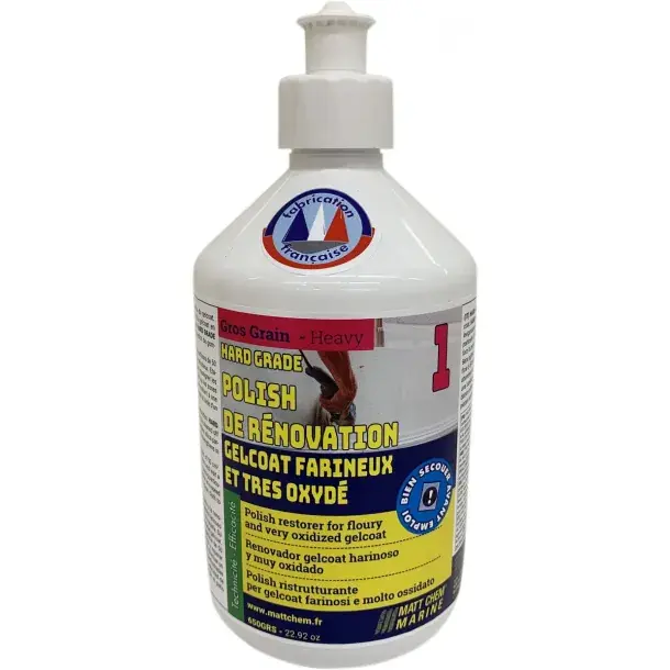 Must-Have Hard Grade - Polish de rénovation Matt Chem