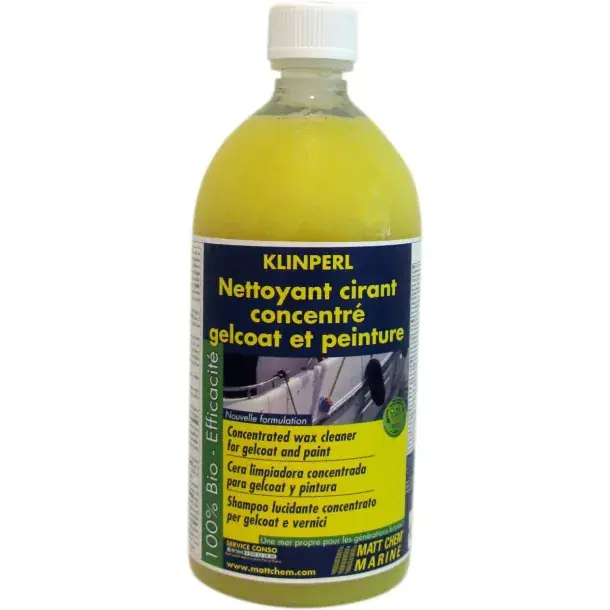 Vente Flash Klinperl - Nettoyant cirant Gelcoat et Peinture 0.500 L Matt Chem