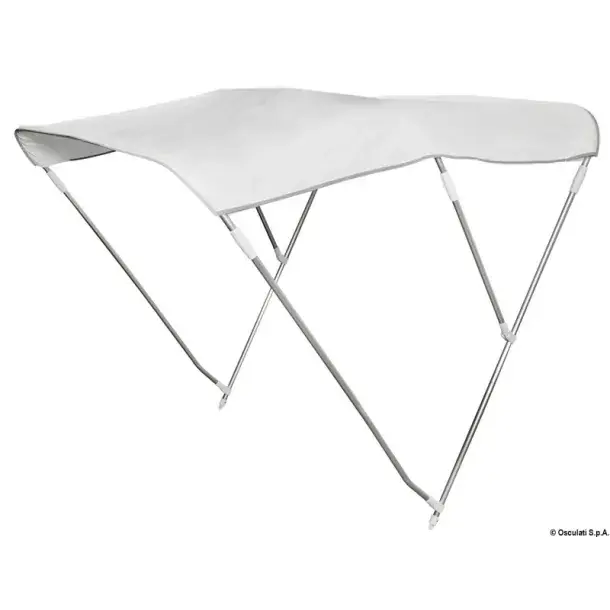 Quantité Limitée Bimini pliable 3 arceaux H140 cm Blanc