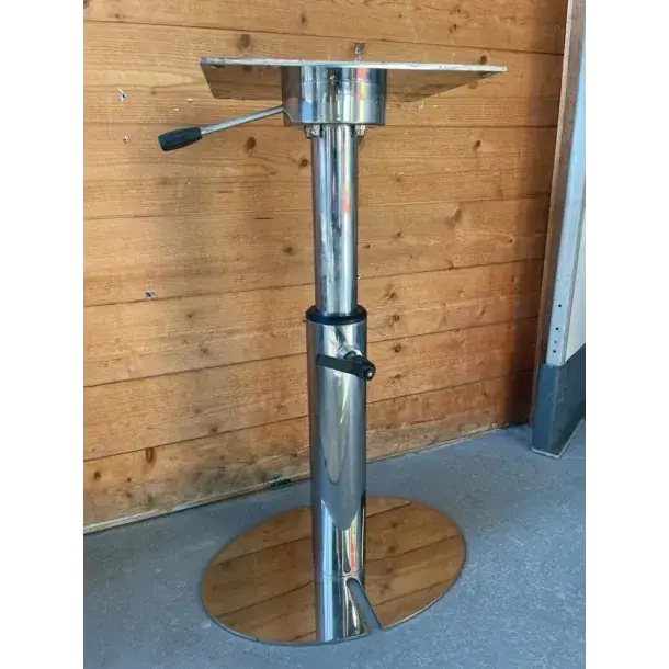 Vente Flash Pied de table design en inox H max 730 mm