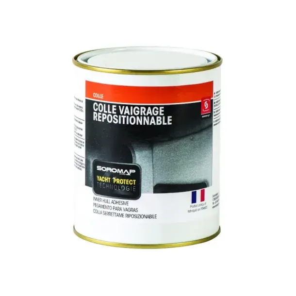 Colle à vaigrage repositionnable Certifié