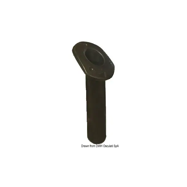 Porte-canne Oval 43 mm 30° Noir Acheter Direct