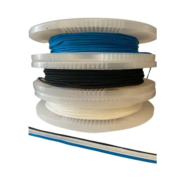 Quantité Limitée Bobine de Garcette 3mm Blanc/Bleu/Noir