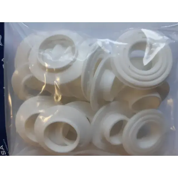 Œillet Plastique blanc Expédié Aujourd'hui