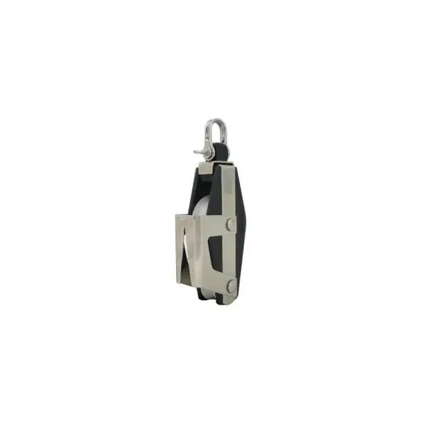 Commander Vite Poulie à friction double Violon - Taquet coinceur - Réa 34 mm Viadana