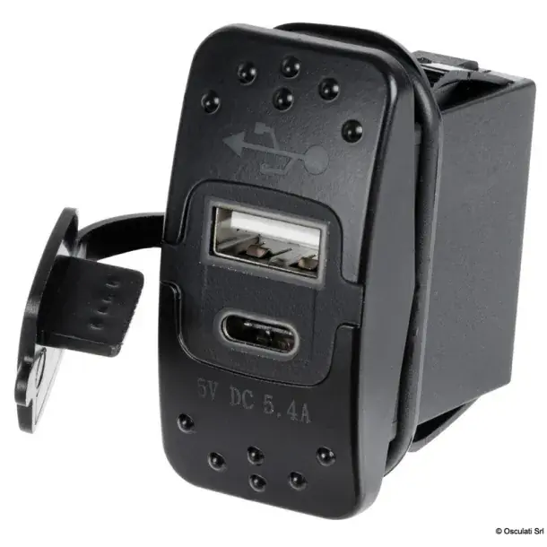 Prise USB-A + USB-C Expédition Rapide