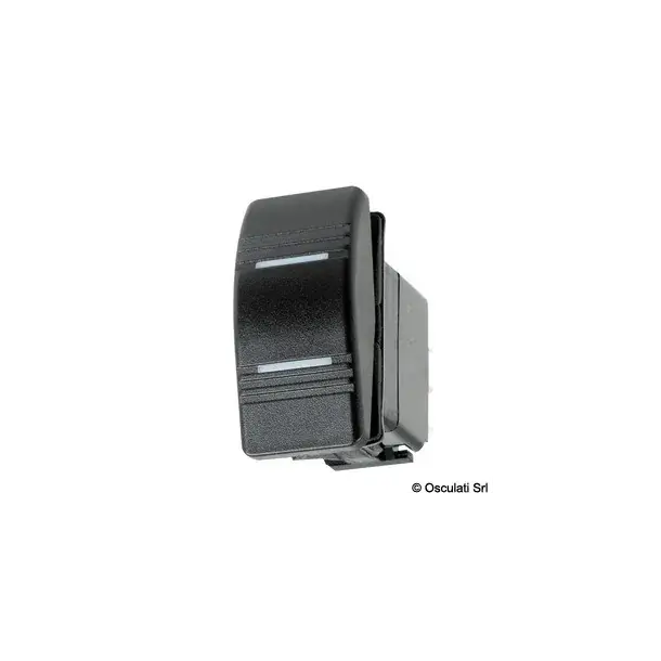 Bon Marché Interrupteur étanche rectangulaire ON-OFF-ON 2 circuits