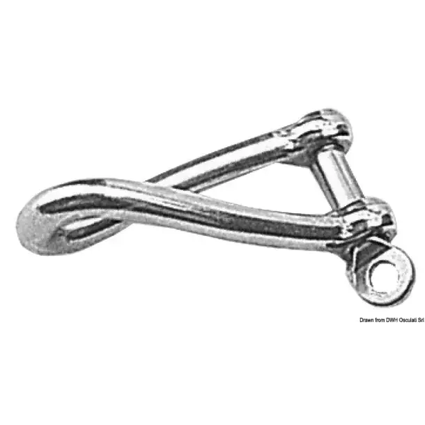 Meilleure Vente Manille torse Inox Ø4 à 8 mm