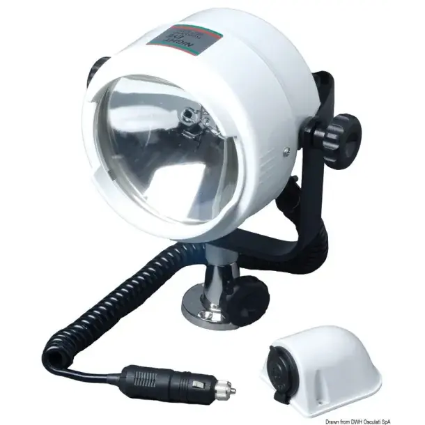 Satisfait Ou Remboursé Projecteur Halogène Night Eye fixation sur socle