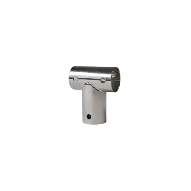 Platine en T droite inox 90° 25 mm Nouveauté