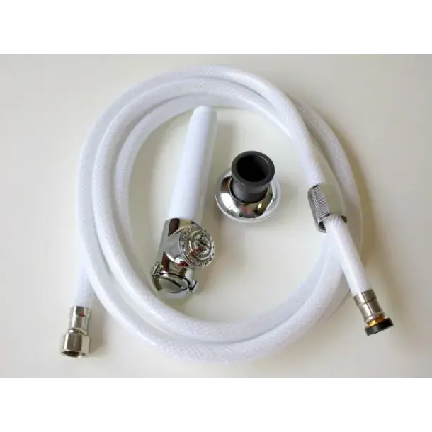 Meilleure Vente Douchette à bouton avec support et tuyau