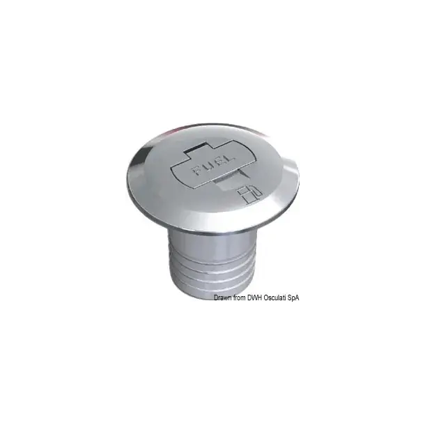 Bouchon de nable à clé Fuel Ø38mm Laiton chromé Offre Du Jour