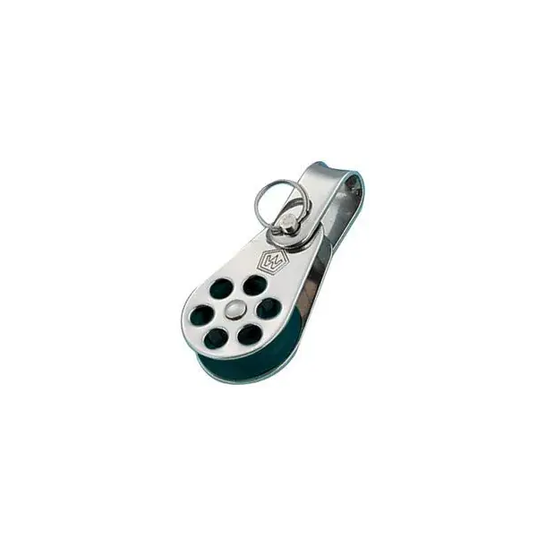 Poulie inox simple - Réa 24 - Anneau Wichard Bon Plan