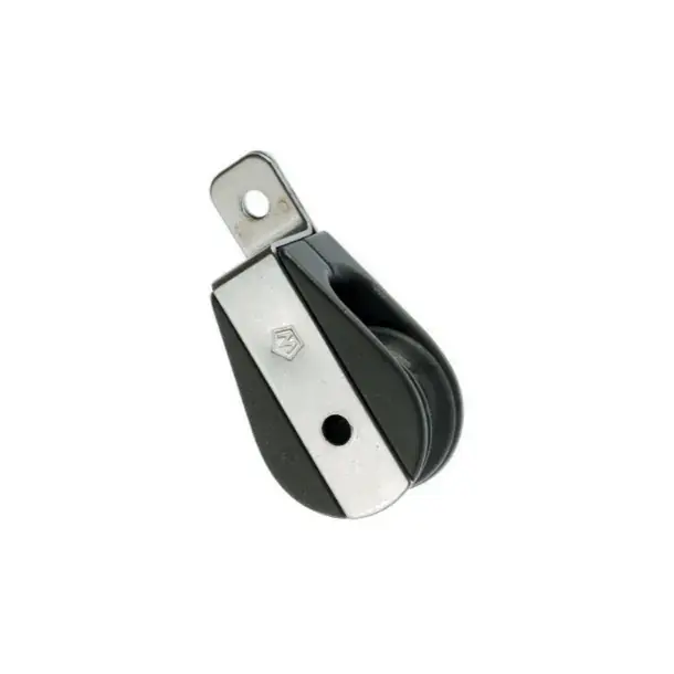 Poulie sans billes simple - Réa 25 - Plat-pont Wichard Commander Maintenant