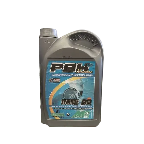 Expédition Rapide Huile d‘embase 2L PBH EP 80W-90 Minerva