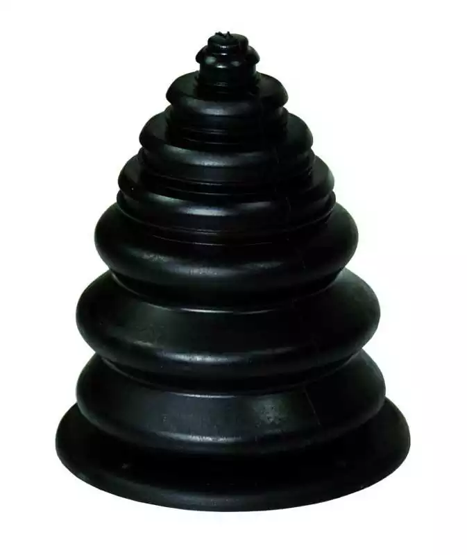 Soufflet de passage de câble hors bord avec anneau noir diamètre sortie 17 à 50 mm Seulement Aujourd'hui